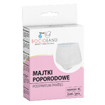 Bocioland, postnatal panties, mesh, size XL, 2 pieces