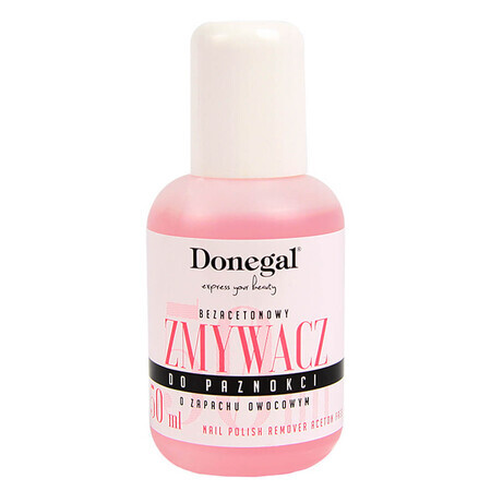 Donegal, dizolvant de unghii fără acetonă cu vitamina E, parfumat, 50 ml