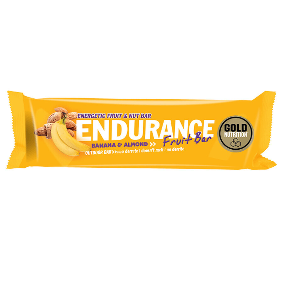 Ausdauer-Fruchtriegel Banane, 40 g, Gold Nutrition