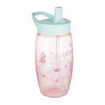 Canpol Babies, foldable mouth bottle, unicorns, pink, 56/618, from 4 years, 400 ml