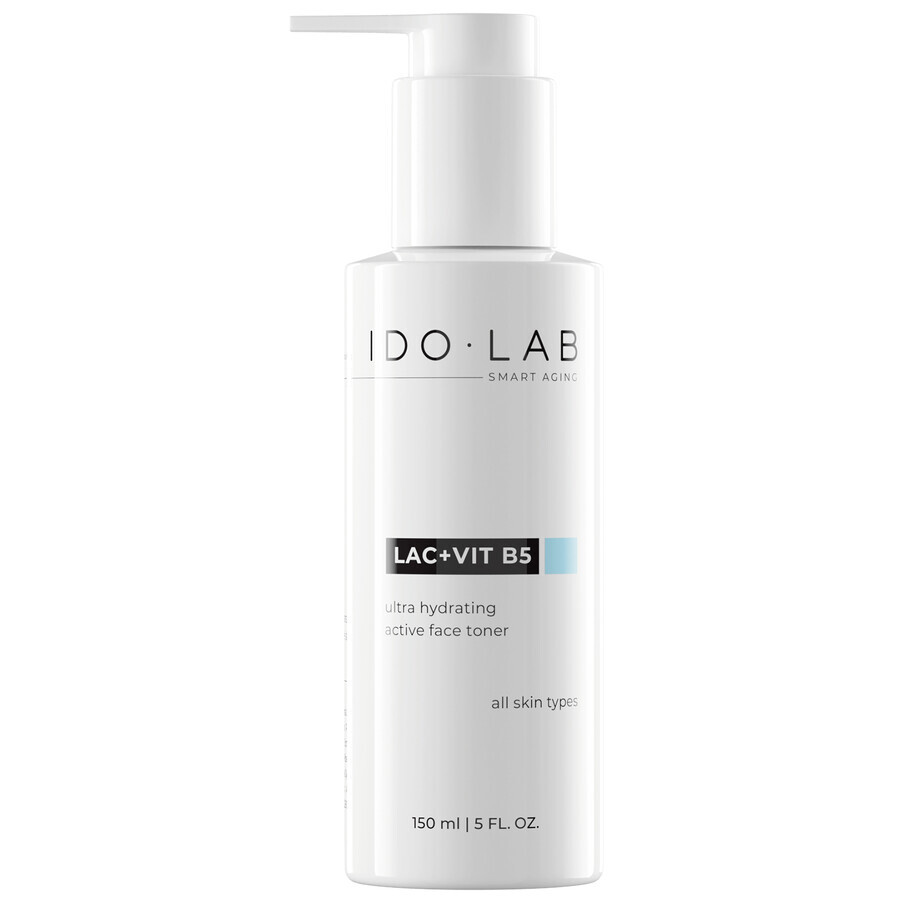 Ido Lab LAC+Vit B5, tónico para restaurar el pH natural, 150 ml