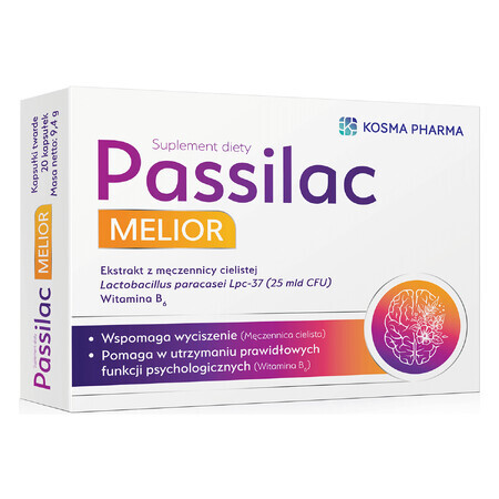 Kosma Pharma Passilac Melior, 20 Kapseln