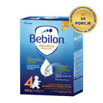 Lote Bebilon Advance Pronutra 4 Junior, leche maternizada, a partir de 2 años, 2 x 1000 g + toallitas Mustela, 60 gratis