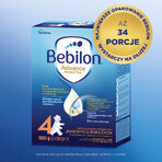 Lote Bebilon Advance Pronutra 4 Junior, leche maternizada, a partir de 2 años, 2 x 1000 g + toallitas Mustela, 60 gratis