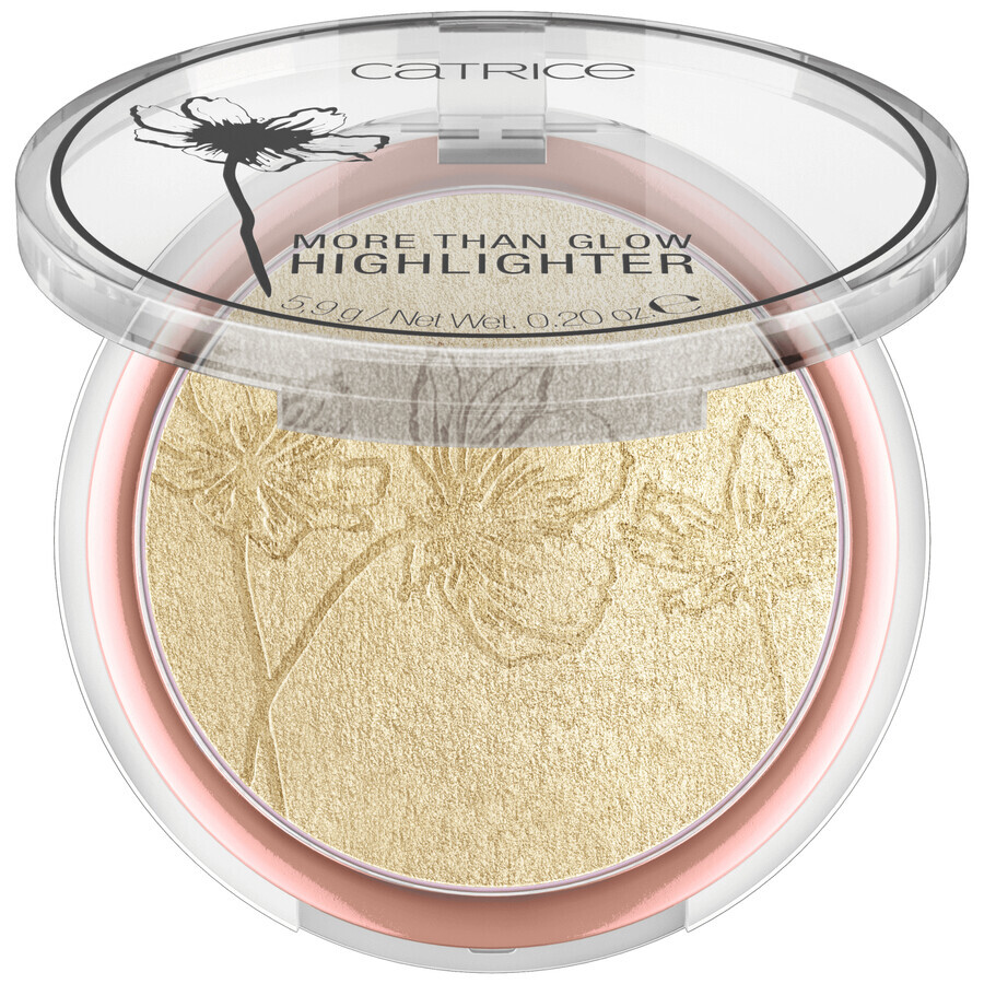 Catrice More Than Glow, Poudre illuminatrice, No. 010 Ultimate Platinium Glaze, 5.9 g