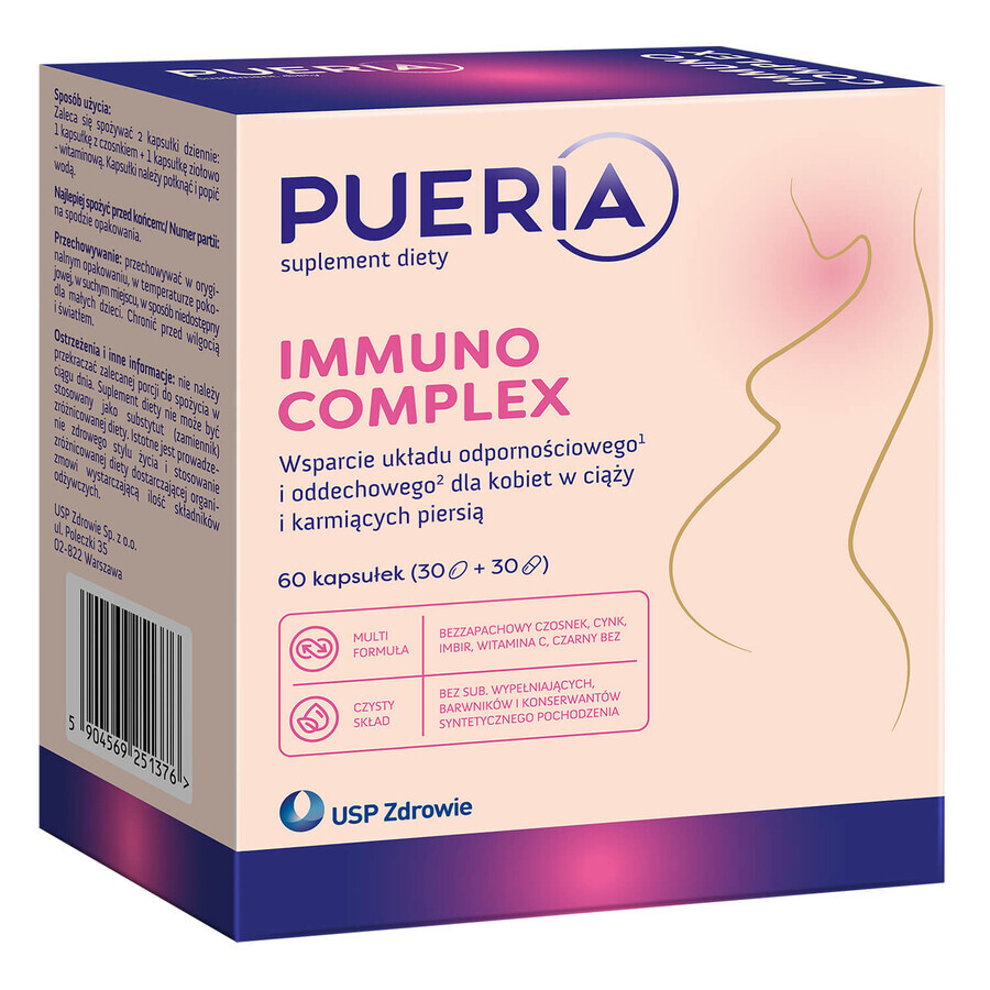 Pueria Immuno Complex, 60 Kapseln