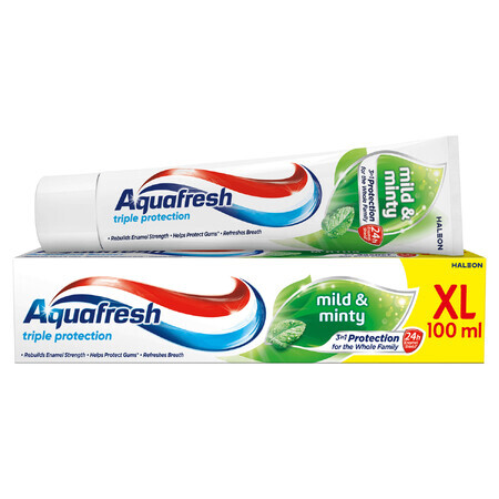 Aquafresh Milde und minzige Zahnpasta 100 ml