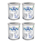 Nestle NAN Optipro Plus 3 HM-O, aangepaste melk voor baby's vanaf 1 jaar, 4 x 800 g