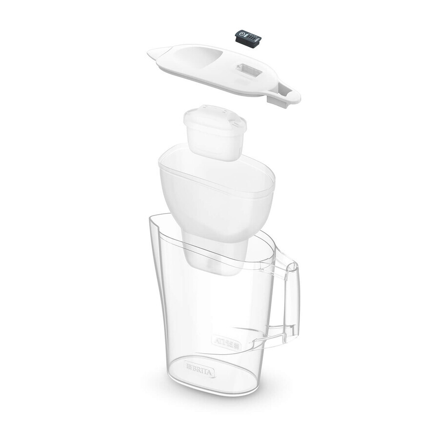 Brita Aluna, carafe avec filtre 2,4 l, blanc + filtre Maxtra Pro Pure Performance, 1 pc