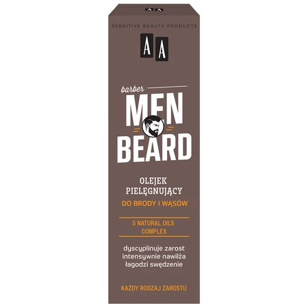AA Men Beard, Turbokonzentrat für Bart- und Schnurrbartwachstum, 30 ml