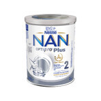 Nestle NAN Optipro Plus 2 HM-O, Formula di proseguimento per bambini di età superiore ai 6 mesi, 4 x 800 g