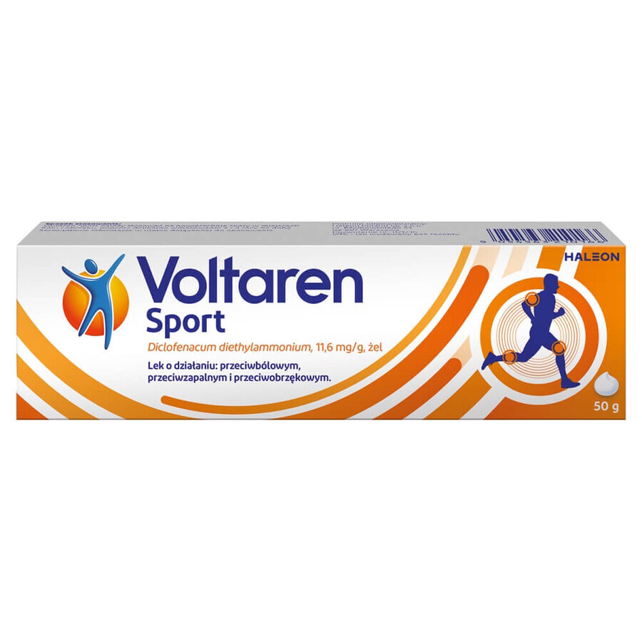 Voltaren Sport 11.6 mg/g, gel, 50 g