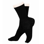 Salvi Compression Diabetic, diabetic socks with silver, size M, black