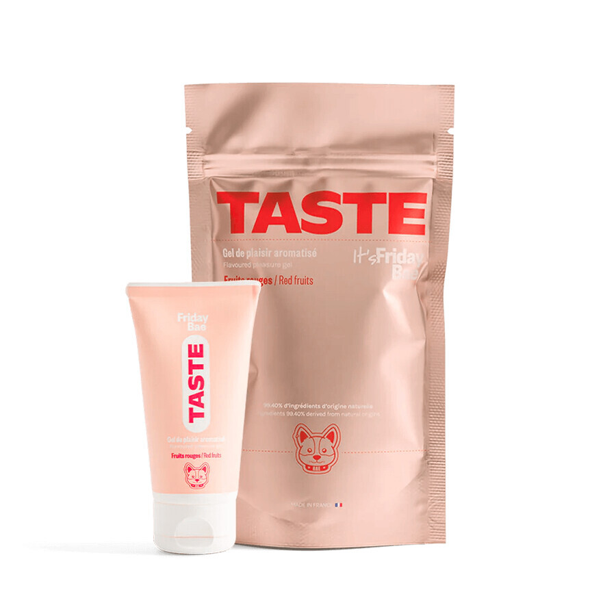 Friday Bae Taste, feuchtigkeitsspendendes Gel, Fruchtgeschmack, 50 ml