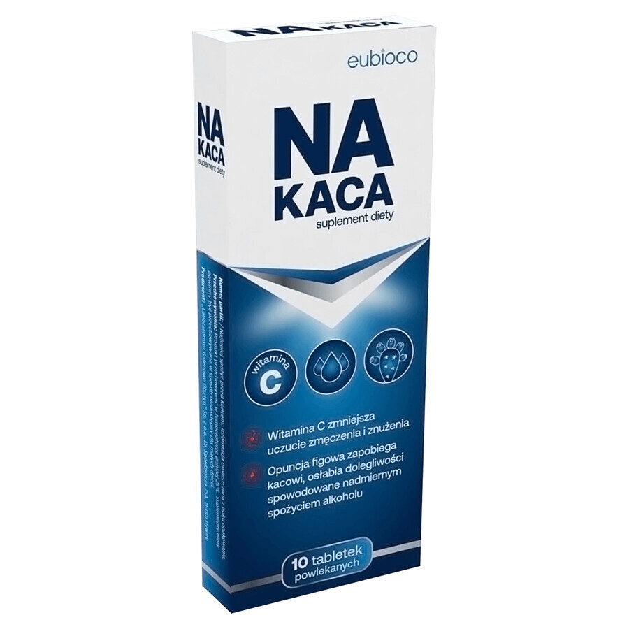 Eubioco Na Hangover, 10 Filmtabletten