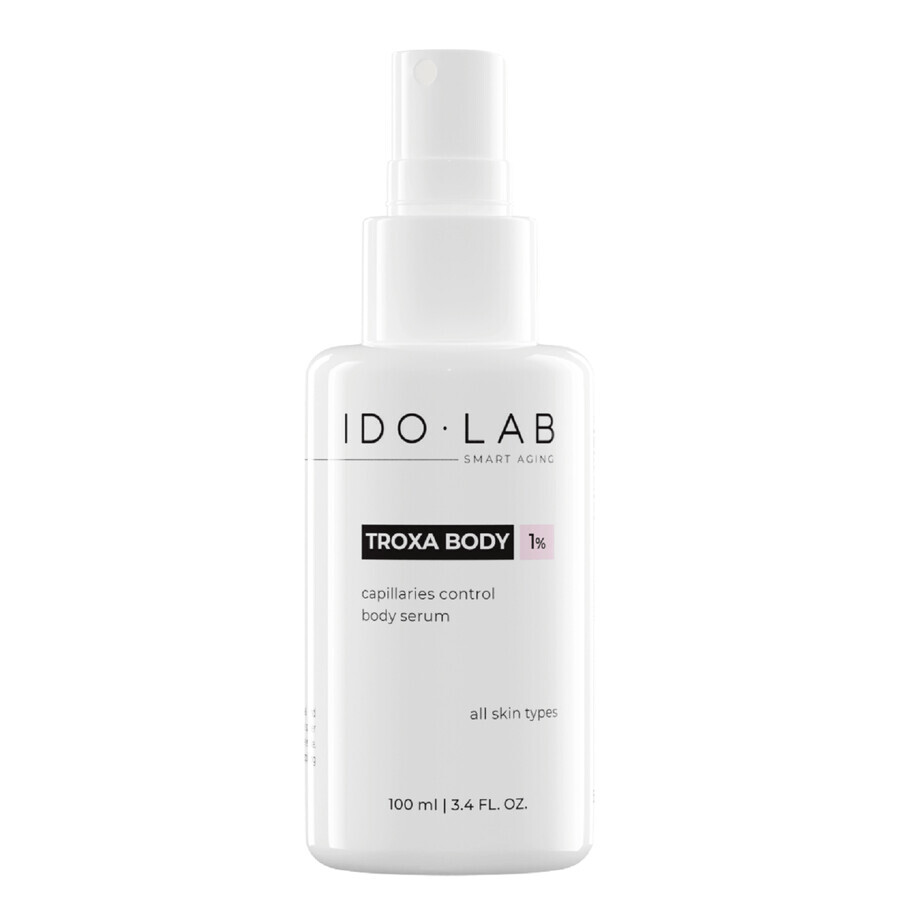 Ido Lab Troxa Body, anti-edema and vascular strengthening body serum, 100 ml