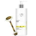 Apis Professional Ceramide Repair, Gentle facial cleansing emulsion with ceramides and beta-glucan, 500 ml + jade facial massage, 1 free