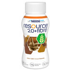 Resource 2.0 + Vezel, voedzame bereiding, koffiesmaak, 4 x 200 ml