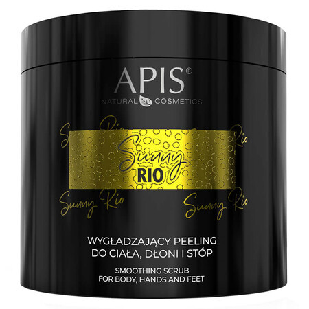 Apis Sunny Rio, glättendes Peeling für Körper, Hände und Füße, 700 g