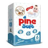 Pine Soft 3D, Windeln, Größe 6, XL, 15+ kg, 22 Stück