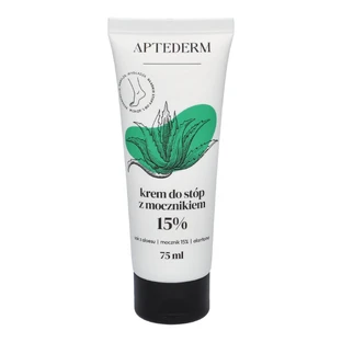 Aptederm, krem do stóp z mocznikiem, 75 ml
