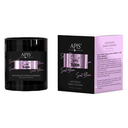 Apis Sweet Bloom, natuurlijke sojakaars, 220 g