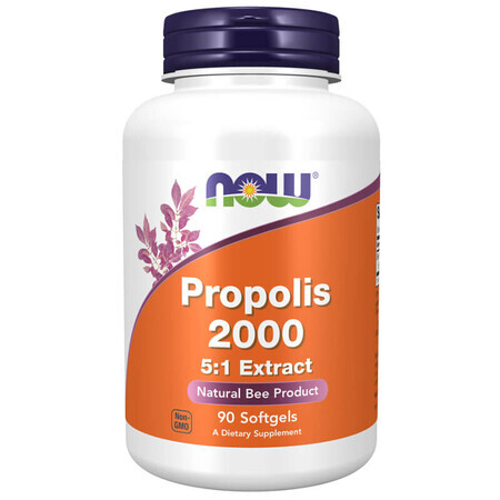 Now Foods Propolis 2000 5:1 Extract, 90 capsule