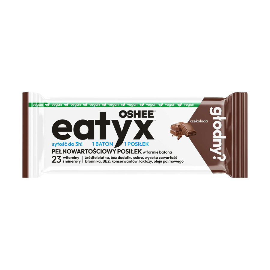 OSHEE Eatyx, vegano, chocolate, 60 g