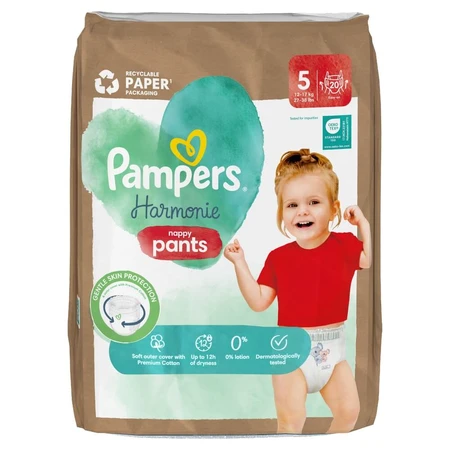 Pampers Harmonie Pants, diapers, size 5, 12-17 kg, 20 pcs