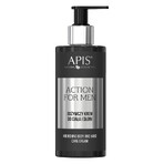 Set Apis Action For Men, gel hidratant de curățare a corpului 3în1, 300 ml + cremă hrănitoare pentru corp și mâini, 300 ml