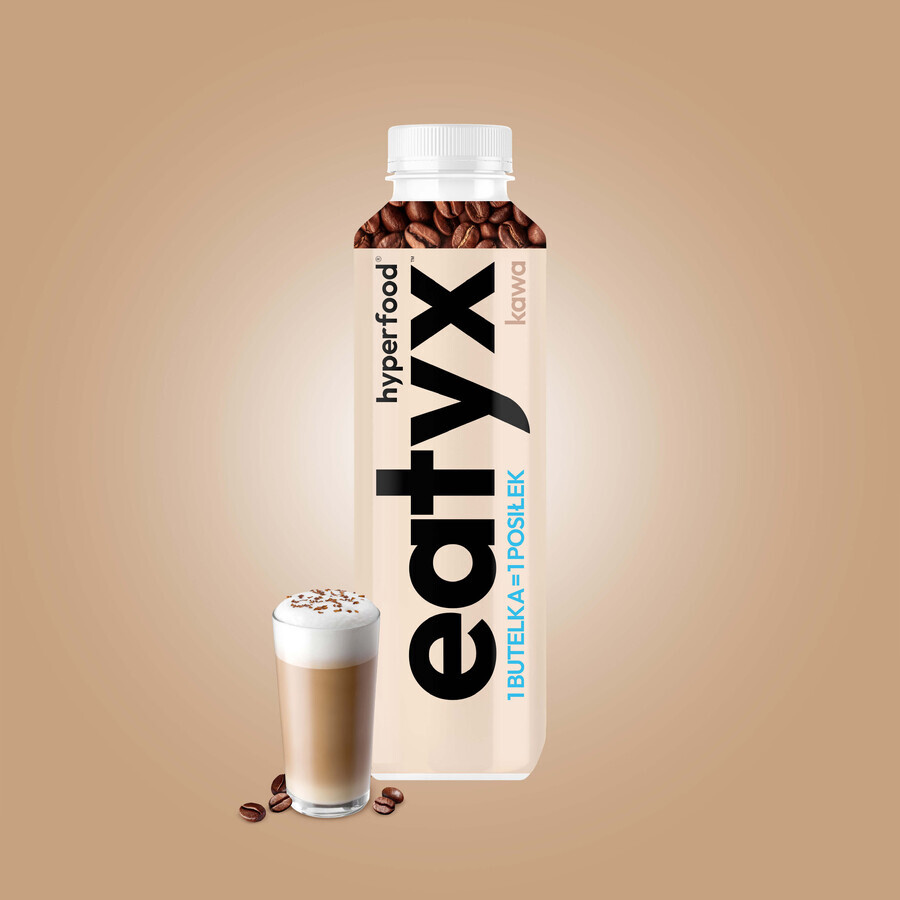 OSHEE Eatyx, masă lichidă gata de băut, cafea, 500 ml