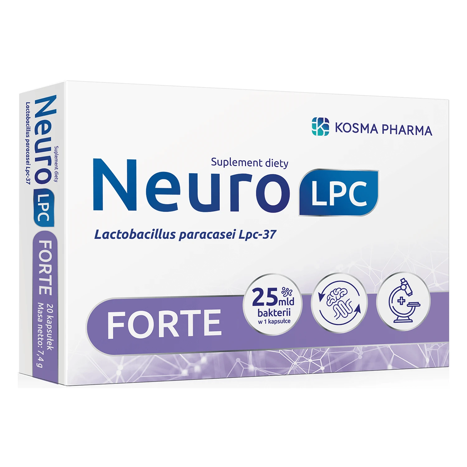 Kosma Pharma NeuroLPC Forte, 20 Kapseln