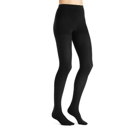 Jobst Opaque, colanți de compresie, CCL2, vârf închis, mărimea 4, negru