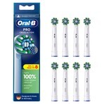 Oral-B Pro Cross Action, replacement tips for Clean Maximiser electric toothbrush, 8 pieces