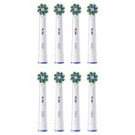 Oral-B Pro Cross Action, replacement tips for Clean Maximiser electric toothbrush, 8 pieces