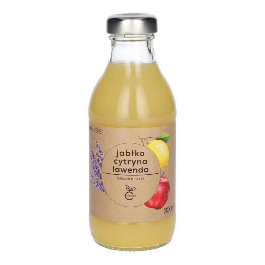 Sema Herba Apfel Apfel Zitrone Lavendel, Saft, 300 ml