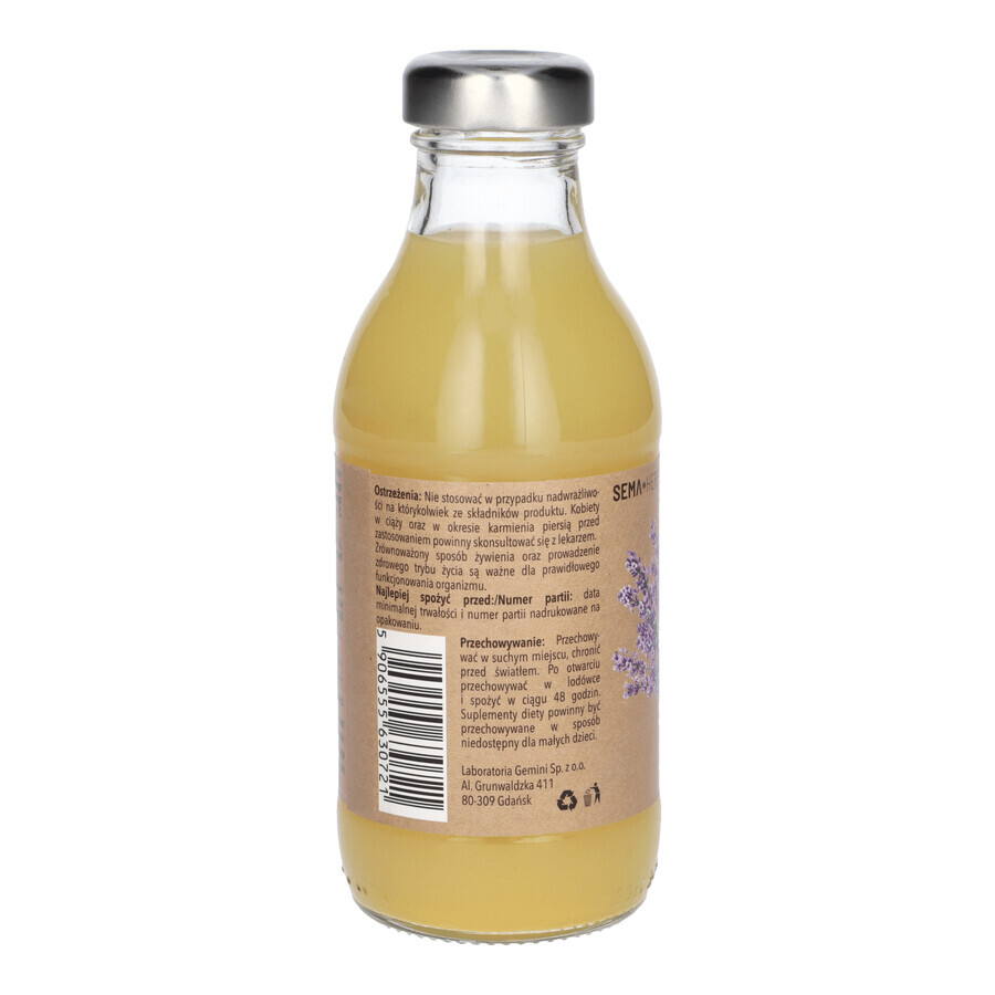 Sema Herba Apfel Apfel Zitrone Lavendel, Saft, 300 ml