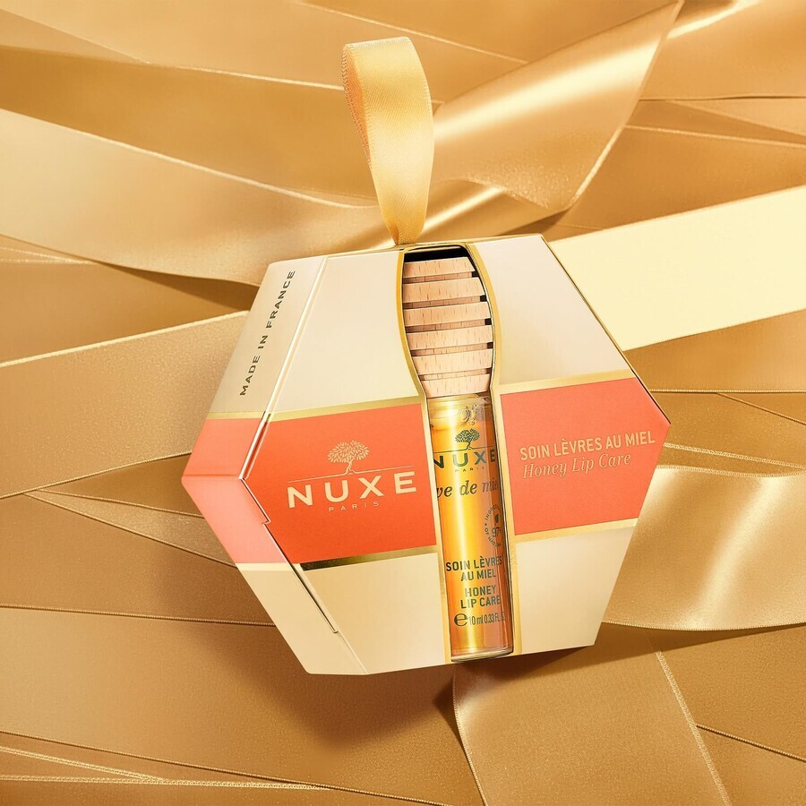 Nuxe Reve de Miel, olio per labbra 2in1, 10 ml