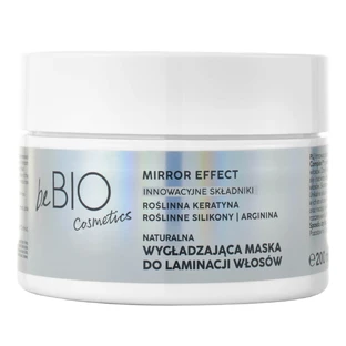 beBIO Cosmetics Baby Hair Complex Mirror Effect, mască de laminare naturală a părului, 200 ml