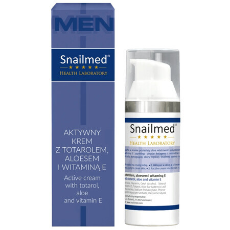 Snailmed normaliserende lipoactieve crème voor mannen, 30 ml