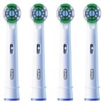 Oral-B Pro Precision Clean, vervangende opzetborstels voor een Clean Maximiser elektrische tandenborstel, 4 stuks