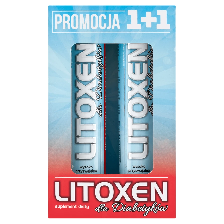 Litoxen pentru diabetici, 2 x 20 comprimate efervescente