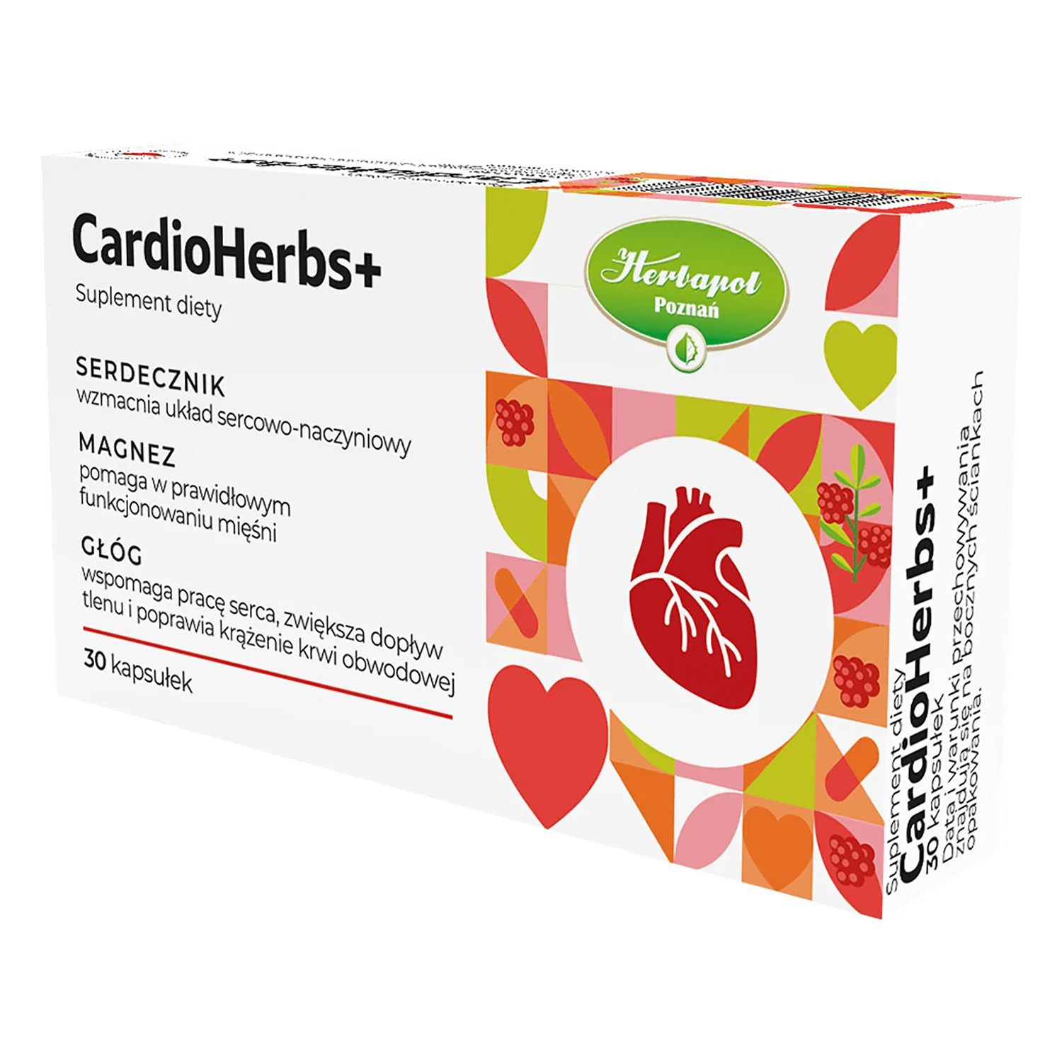 CardioHerbs+, 30 Kapseln