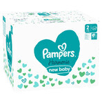 Pampers Harmonie, scutece, mărimea 2, 4-8 kg 204 bucăți