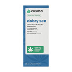 Cosma Cannabis Cannabis Natural Herbs Good Sleep, Extrakte in Hanföl, Tropfen, 30 ml