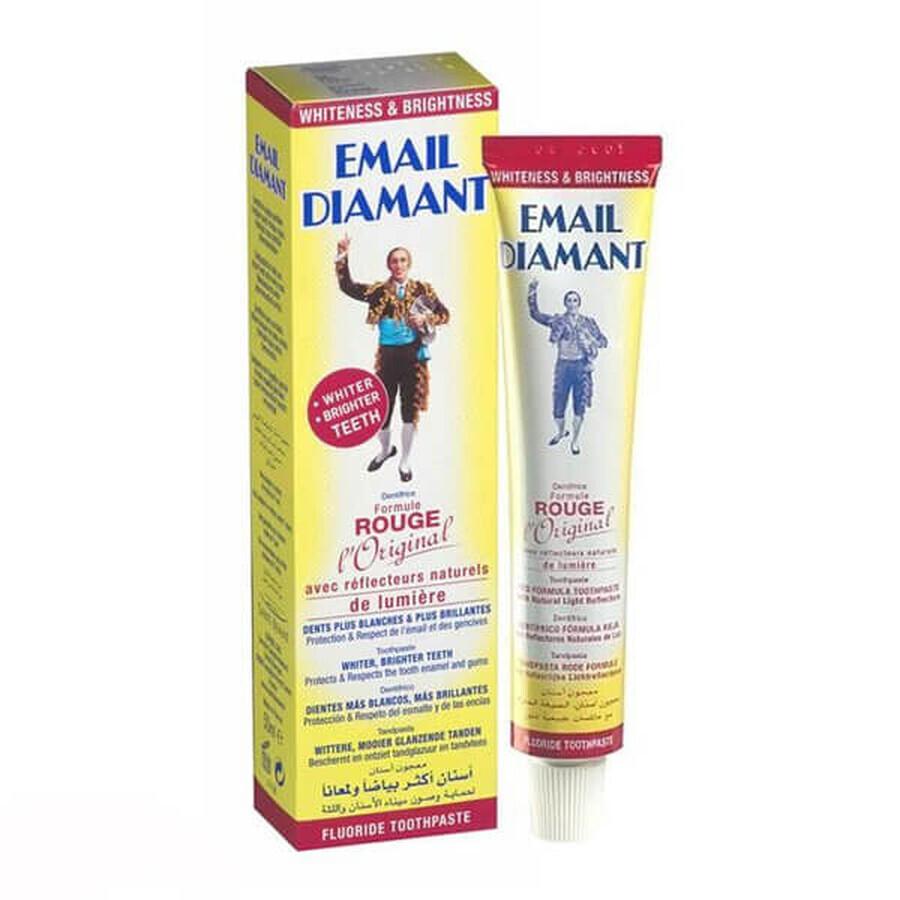 Enamel Diamond Zahnweißpaste, Formule Rouge, 75 ml