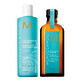 Locken-Shampoo + Original Pflege&#246;l, 250 ml + 100 ml, Moroccanoil