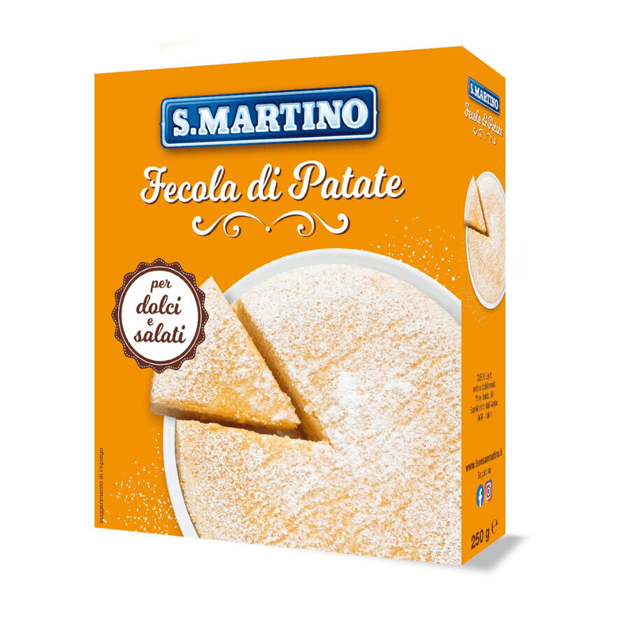 Gluten-free potato starch, 250 g, S.Martino