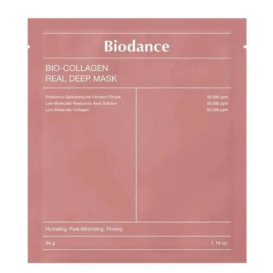 Bio-Collagen Intense Moisturizing and Firming Face Mask, 34 g, Biodance