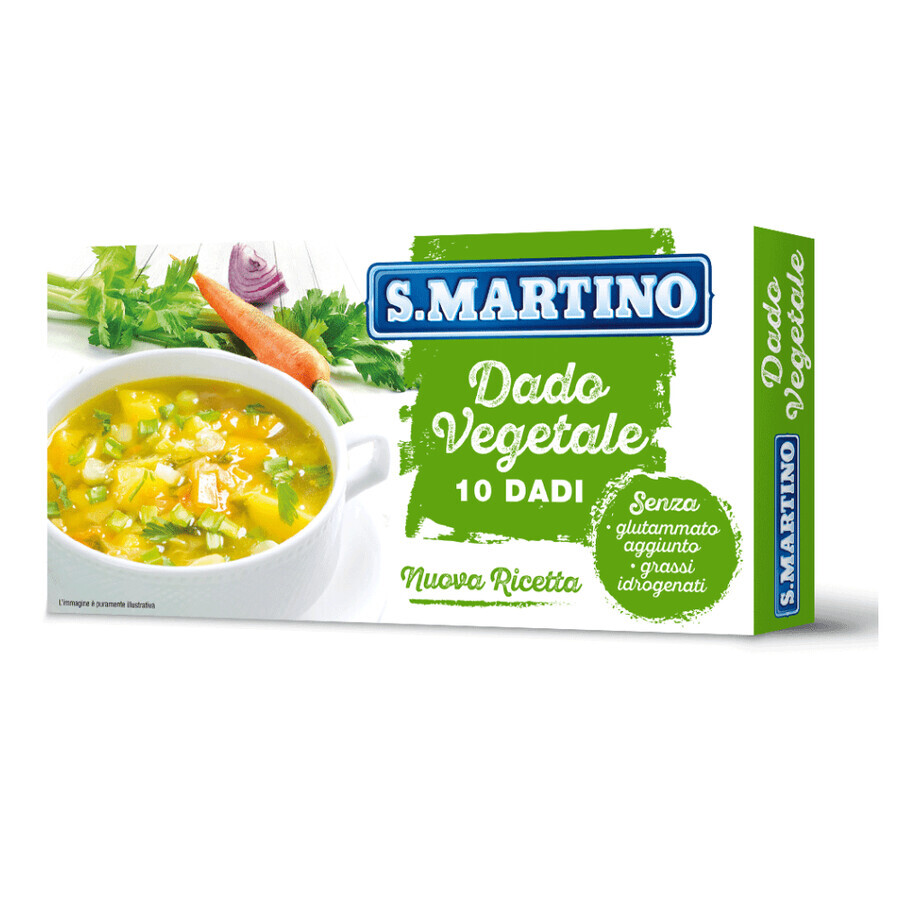 Gemüsebrühwürfel, glutenfrei, 110 g, S.Martino